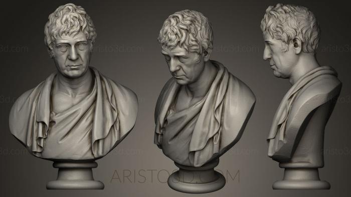 Busts and bas-reliefs of famous people (BUSTC_0318) 3D model for CNC machine